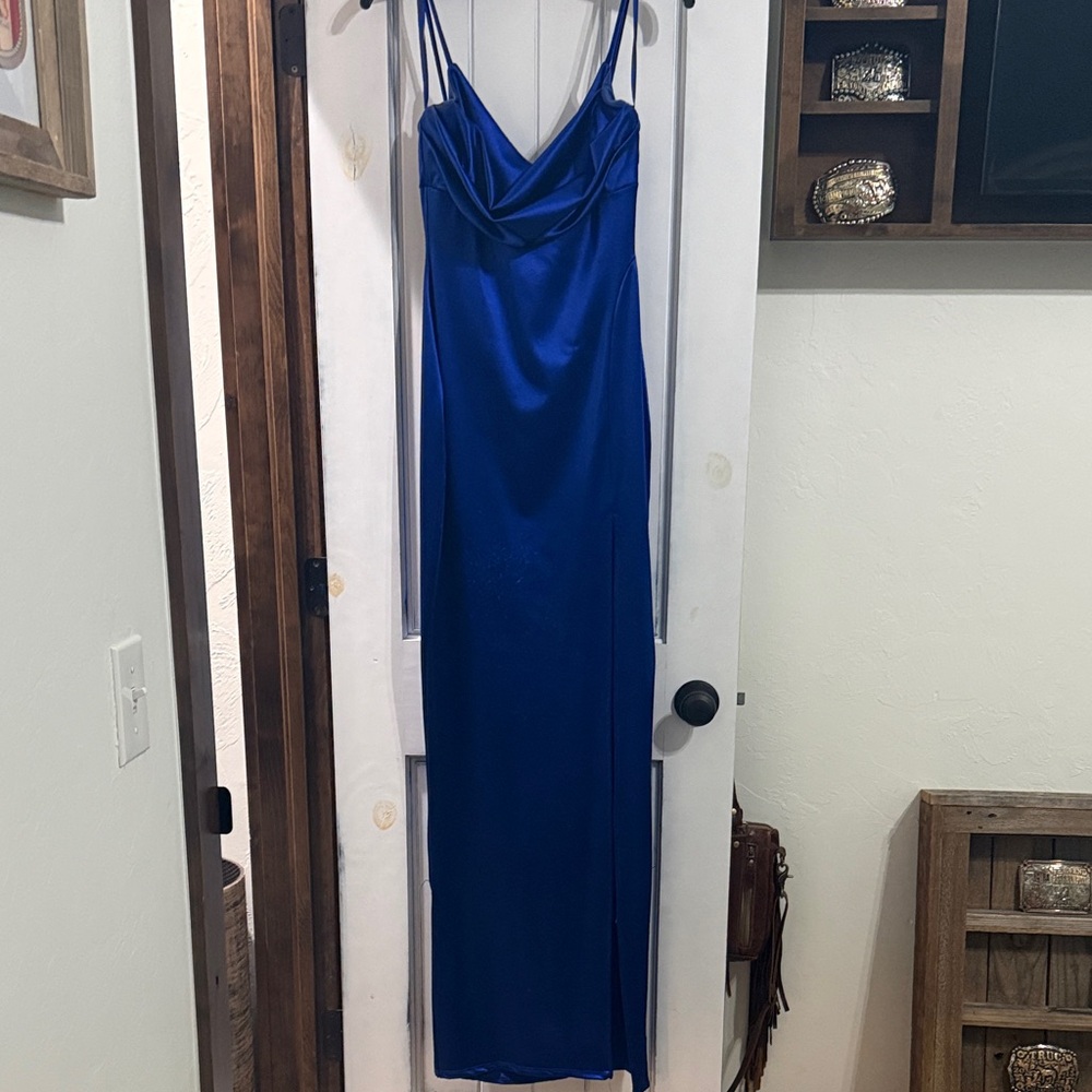 Elegant Blue Dress